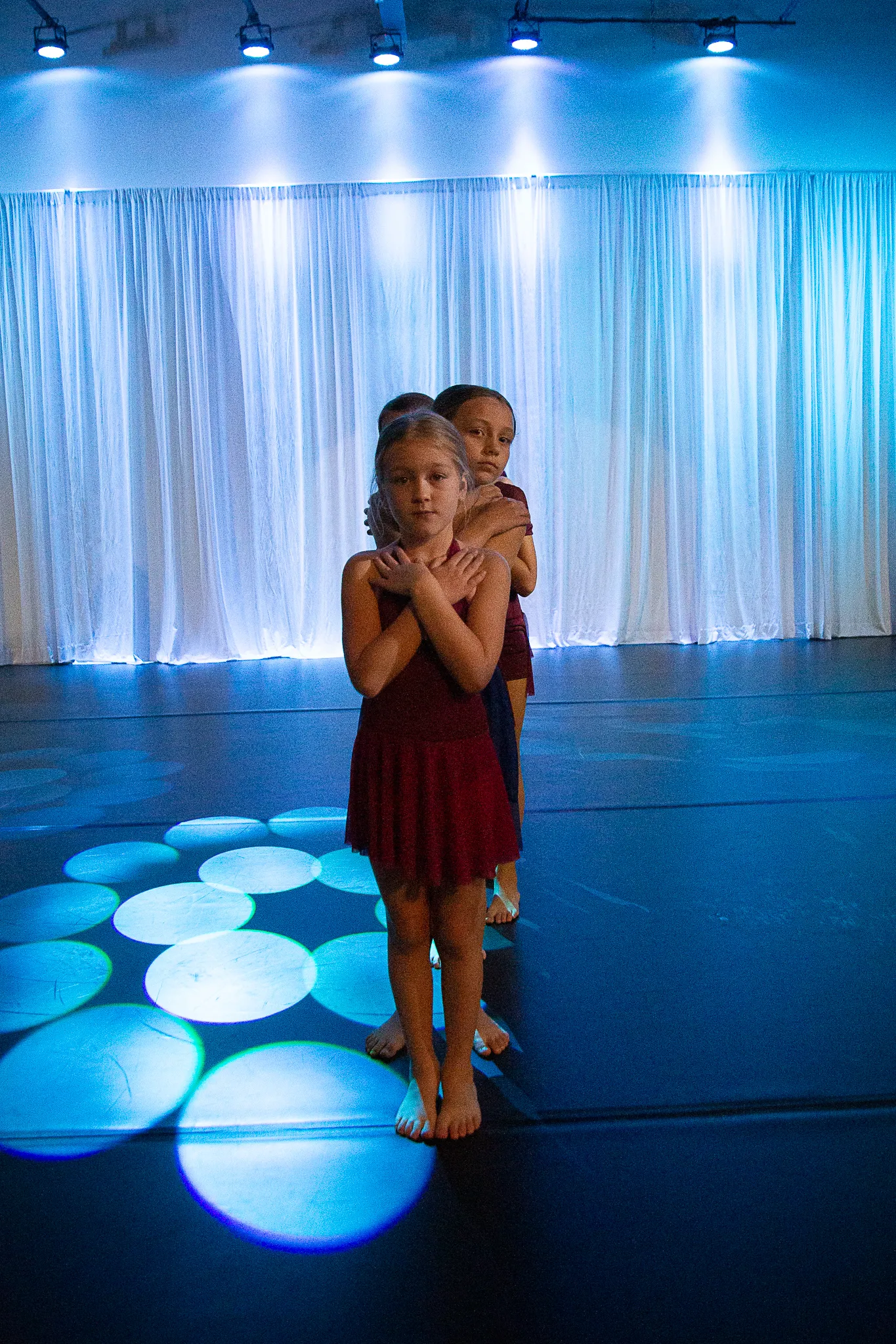 A dancer in their natural habitat.